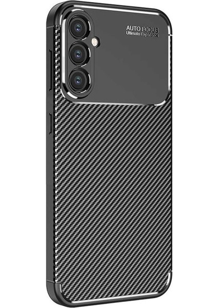 Samsung Galaxy S25 ile Uyumlu Silikon Kılıf Tpu Negro Silikon Ultra Slim Fit Kılıf Galaxy S25 Ile Uyumlu Karbon Delux Kılıf