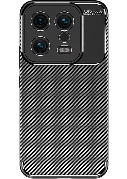 Xiaomi Mi 13 ile Uyumlu Silikon Kılıf Tpu Negro Silikon Ultra Slim Fit Kılıf Xiaomi Mi 13 Ile Uyumlu Karbon Delux Kılıf