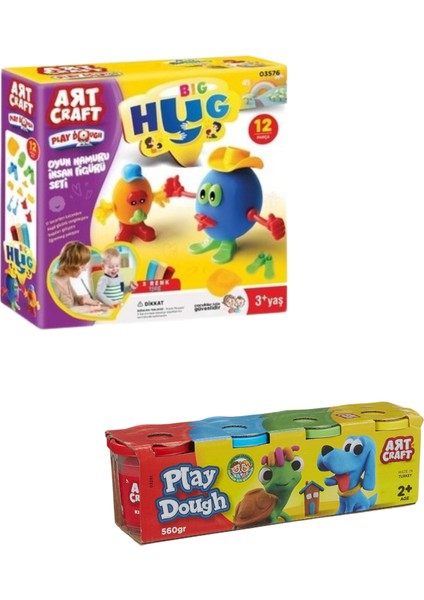 Artcraft Insan Figürleri &4lü Oyun Hamuru Seti