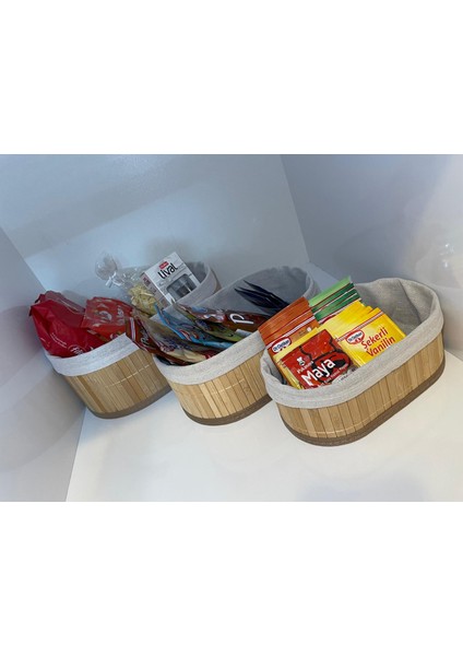 Bambu 3 Lü Mutfak Dolabı Düzenleyici modelleri