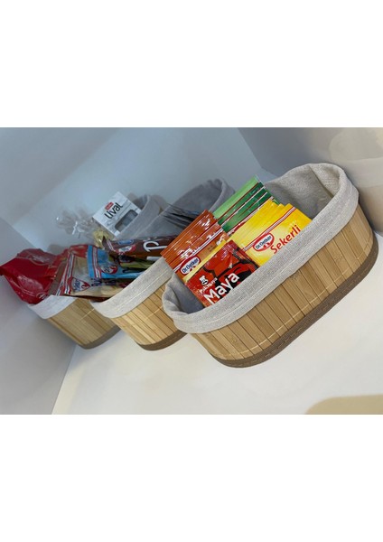 Bambu 3 Lü Mutfak Dolabı Düzenleyici fırsatları