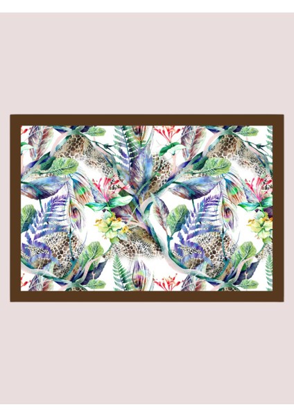 MALDİV TROPİK DESEN 100*145cm