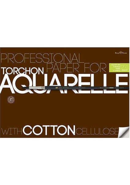 B&v Torchon Pamuk Suluboya Kağıdı Dosyalı 250G A3 (29,7X42CM) 10 Yaprak 4-142
