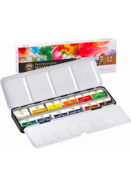 Professional Watercolor 12LI Tam Tablet