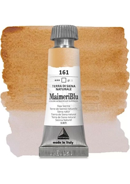 Blu Tüp Sulu Boya 12 ml S1 NO:161 Raw Sienna