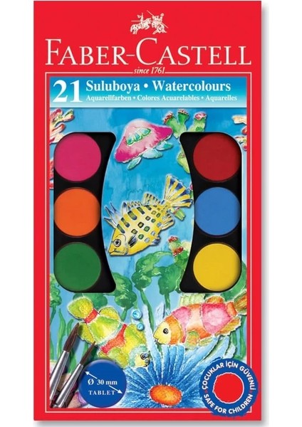 Faber Castell 21 Renk Sulu Boya