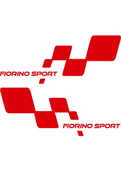 Fiorino Sport Sticker - Fiorino Sticker - Fiat Sticker - Kapı Altı Sticker - Oto Sticker - Araba Sticker