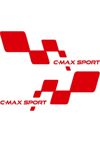 C-Max Sport Sticker - C-Max Sticker - Ford Sticker - Kapı Altı Sticker - Oto Sticker - Araba Sticker