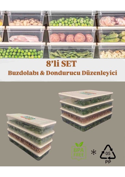 Saklama Kabı derin dondurucu buzdolabı düzenleyici saklama kabı buzluk kabı mikrodalga kabı