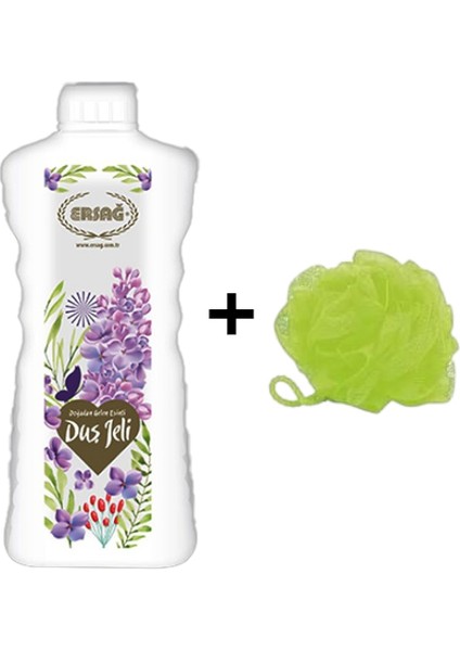 Leylak Kokulu Duş Jeli 1000 ml - ( Lif Hediye'li)