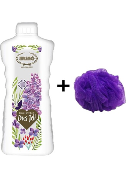 Leylak Kokulu Duş Jeli 1000 ml - - ( Lif Hediye'li)