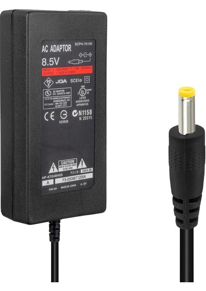 NRT-2002 Sony Playstatıon 2 - 8.5 Volt 5.65 Amper 4.8*.17 Uçlu Adaptör