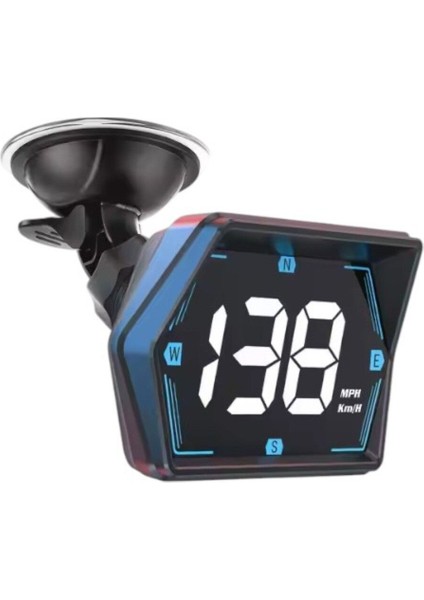 Dijital Hız Km gösterge Ekranı Tüm Araçlara Uyumlu Pusula GPS hud display