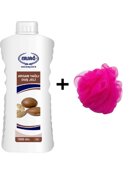 Argan Yağlı Duş Jeli 1000 ml -( Lif Hediye'li ) fiyatları