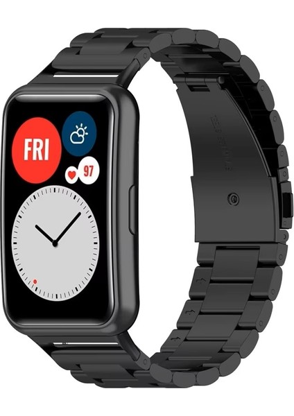 Huawei Watch Fit Uyumlu Paslanmaz Metal Kordon modelleri