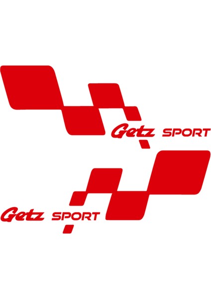Getz Sport Sticker - Getz Sticker - Hyundai Sticker - Kapı Altı Sticker - Oto Sticker - Araba Sticker