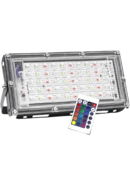 Dekor Işık Için Kumandalı Rgb Çok Renkli Dış Cephe LED Panel Işık Aydınlatma