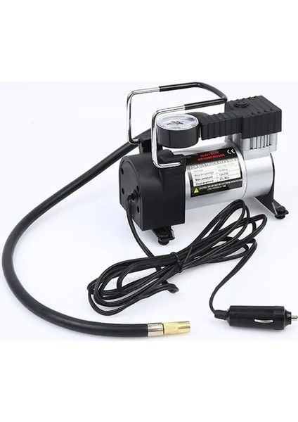 12 Volt 150 Psı Basınç Göstergeli Hava Pompası ,lastik , Top , Bisiklet ve Hava Yatakları
