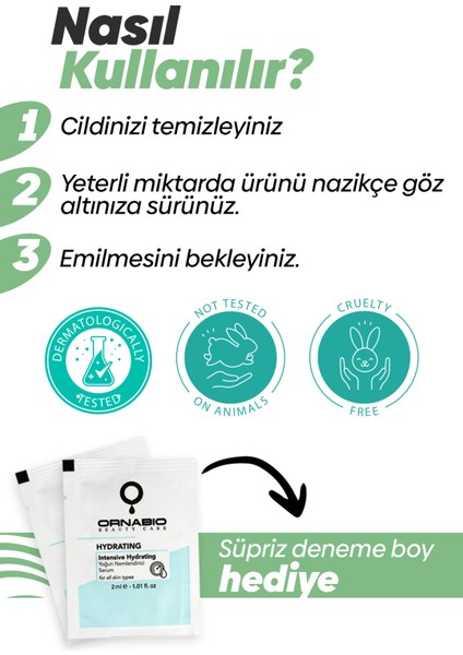 Göz Altı Bakım Serumu (Cafeine-Hyaluronicacid)30 ml