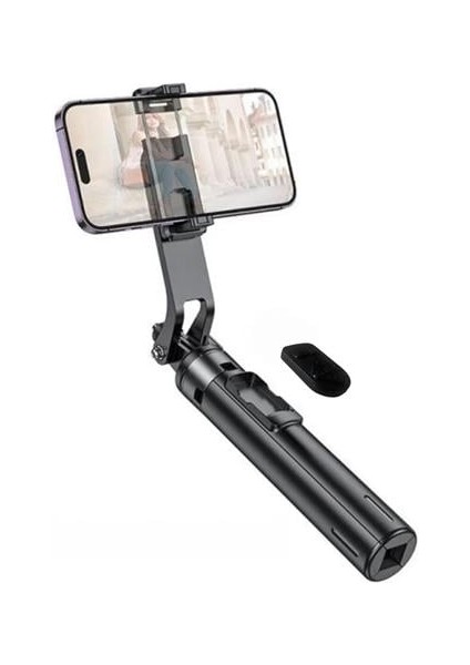 Telefon ve Kameram Için 2,2mt Uzayan Kumandalı Tripod Selfie Çubuğu