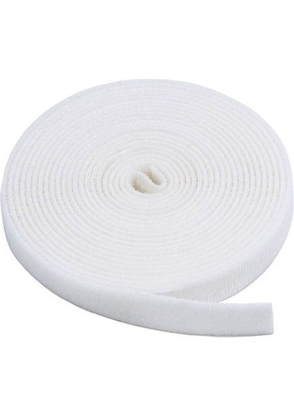 2 cm Eninde 25 Metre Dikilebilir Cırt Bant Şerit (Beyaz)