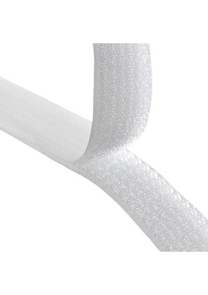 2 cm Eninde 25 Metre Dikilebilir Cırt Bant Şerit (Beyaz)