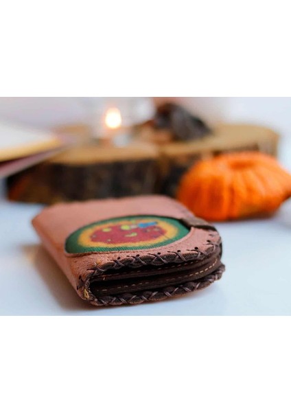 Küçük Prens Figürlü Büyük Cüzdan Etnik Bohem Retro Vintage Style - Taba indirimleri