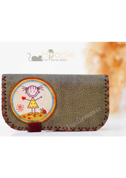 Cin Ayse Figürlü Büyük Cüzdan Etnik Bohem Retro Vintage Style - Yesil fiyatları