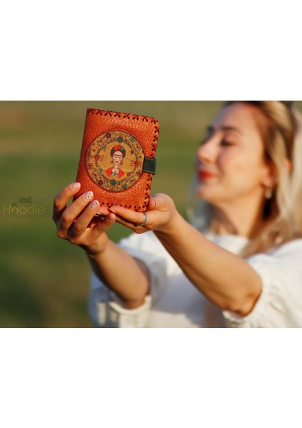 Frida Figürlü Küçük Cüzdan Etnik Bohem Retro Style - Taba fiyatları