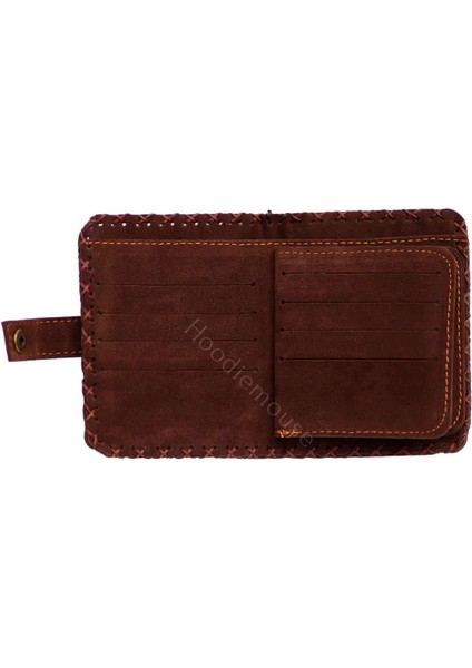 Karga Figürlü Küçük Cüzdan Etnik Bohem Retro Style - Petrol indirimleri