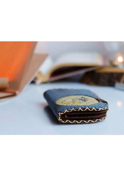 Y.küçük Prens Figürlü Büyük Cüzdan Etnik Bohem Retro Vintage Style - Petrol fırsatları