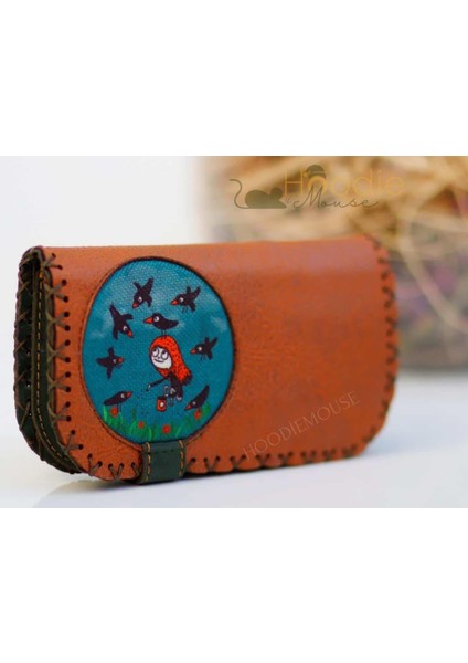 Karga Figürlü Büyük Cüzdan Etnik Bohem Retro Vintage Style - Taba fiyatları