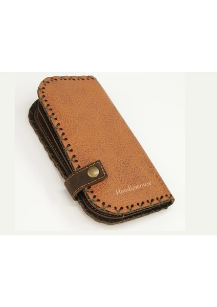 Baykuş Figürlü Büyük Cüzdan Etnik Bohem Retro Vintage Style - Taba fırsatları