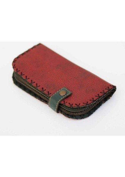 Cadı Figürlü Büyük Cüzdan Etnik Bohem Retro Vintage Style - Bordo modelleri
