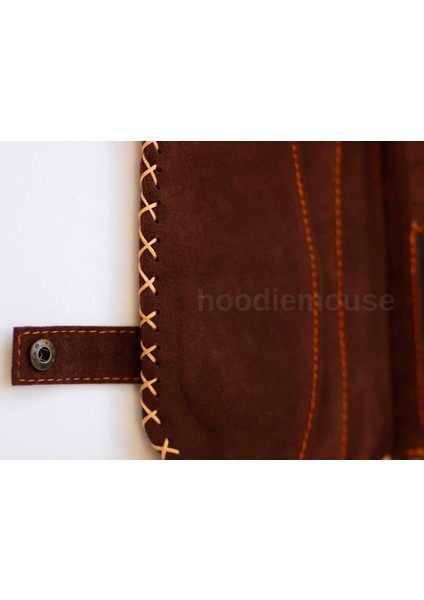 Balon Tutan Kız Figürlü Büyük Cüzdan Etnik Bohem Retro Vintage Style - Taba indirimleri