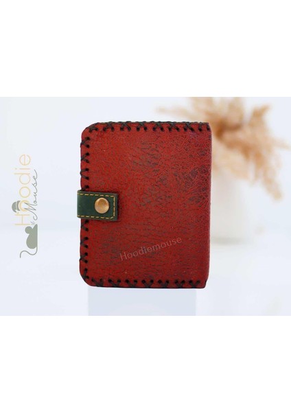 Cin Ayse Figürlü Küçük Cüzdan Etnik Bohem Retro Style - Bordo fırsatları