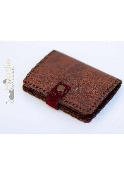 Frida Figürlü Küçük Cüzdan Etnik Bohem Retro Style - Kahverengi fırsatları