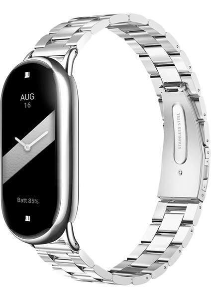 Xiaomi Mi Band 7 Uyumlu Paslanmaz Çelik Kordon
