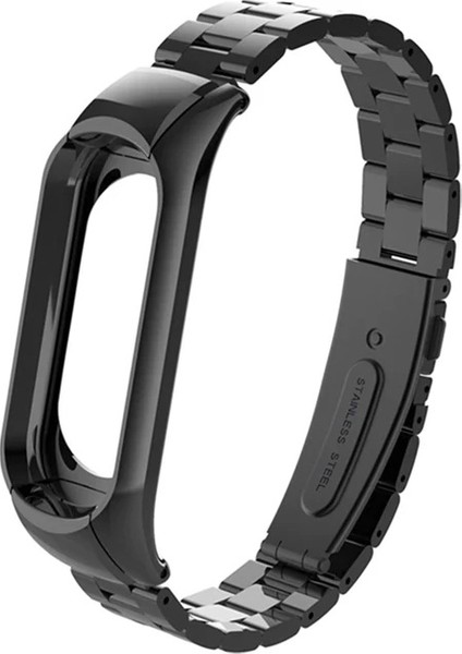 Xiaomi Mi Band 7 Uyumlu Paslanmaz Çelik Kordon