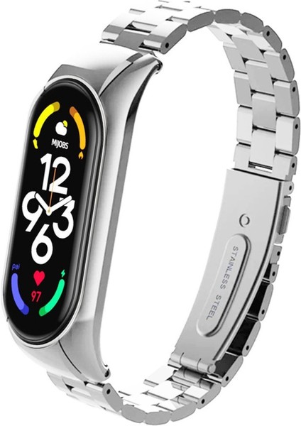 Xiaomi Mi Band 4 / Mi Band 3 Uyumlu Paslanmaz Çelik Kordon modelleri