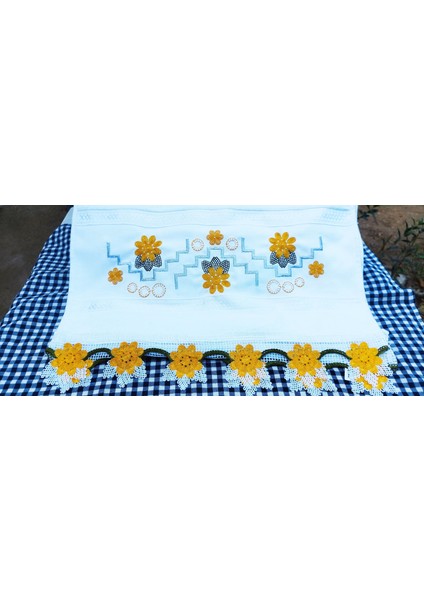 Güpürlü, Nakışlı El Havlusu 50X90 %100PAMUK