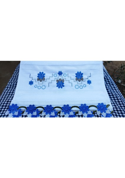 Güpürlü, Nakışlı El Havlusu 50X90 %100PAMUK