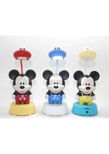 Mickey Mouse Masa Üstü Lamba Şarjlı USB ALK2714