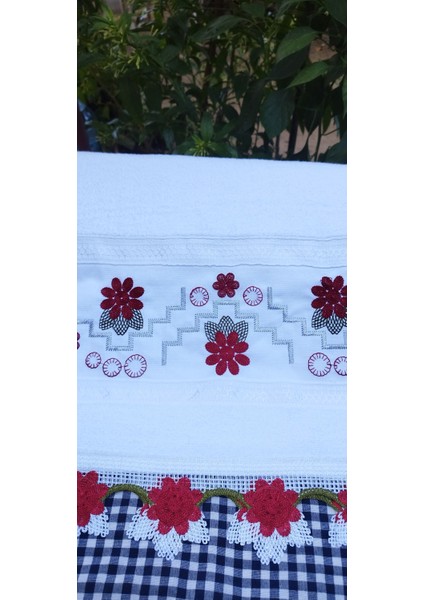 Güpürlü, Nakışlı El Havlusu 50X90 %100PAMUK fiyatları