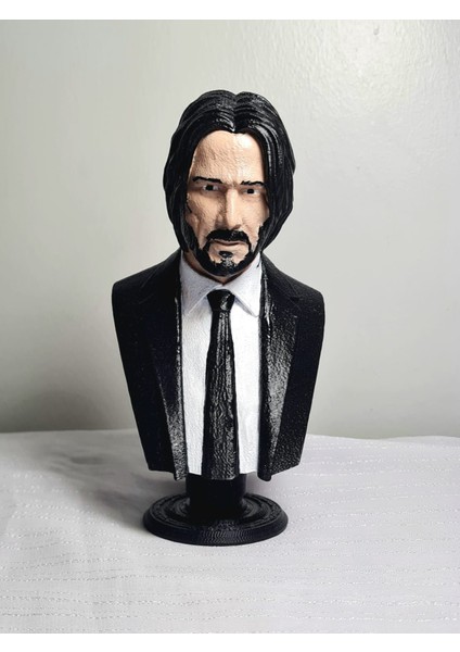 3D John Wick Büst/johnwick / Keanu Reeves/ 16CM