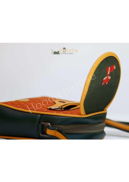 Küçük Prens Figürlü Küçük Postacı Omuz Çantası Etnik and Bohem Style -Yesil