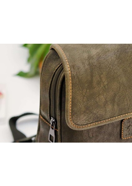 Dans Eden Fare Figürlü Business Sırt Çantası Etnik Bohem Style - Hakı Yesıl modelleri