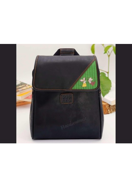 Dans Eden Fare Figürlü Business Sırt Çantası Etnik Bohem Style - Sıyah indirimleri