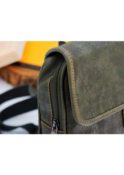 Karabalık Figürlü Business Sırt Çantası Etnik Bohem Style - Hakı Yesil fiyatları