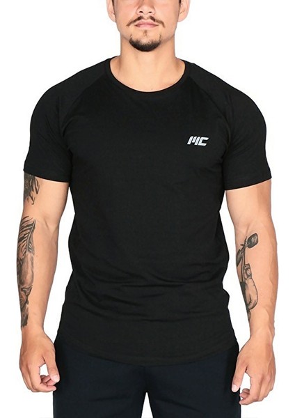 Elite Reglan T-Shirt Siyah